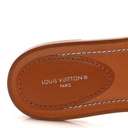 Louis Vuitton Monogram Spring in the City Lock It Flat Mule 36 Midnight Fuchsia 7 of 7