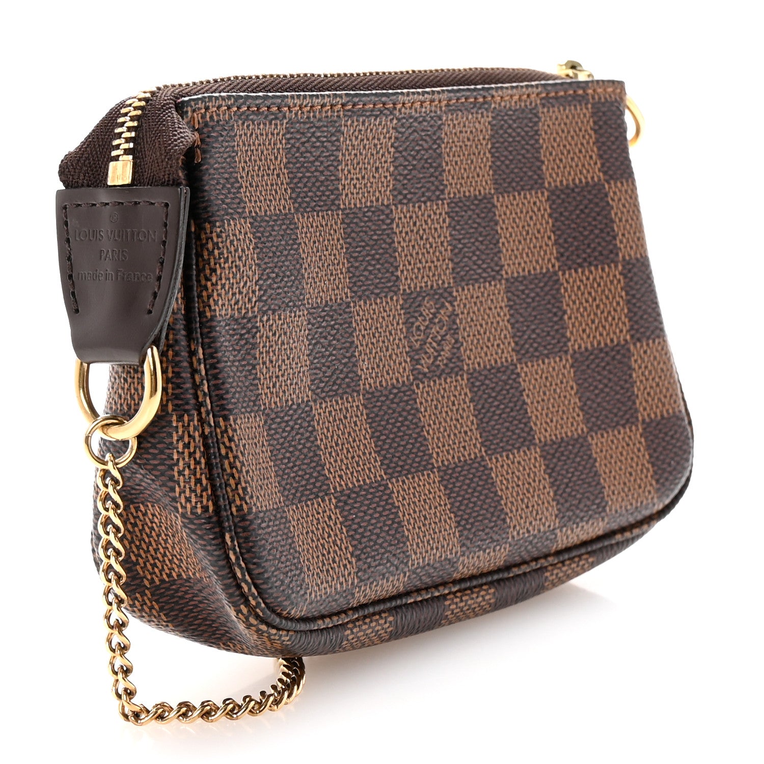 Louis Vuitton Damier Ebene Mini Pochette Accessories 3 of 8