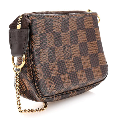 Louis Vuitton Damier Ebene Mini Pochette Accessories 3 of 8