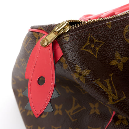 Louis Vuitton Monogram Totem Speedy 30 Flamingo 14 of 17