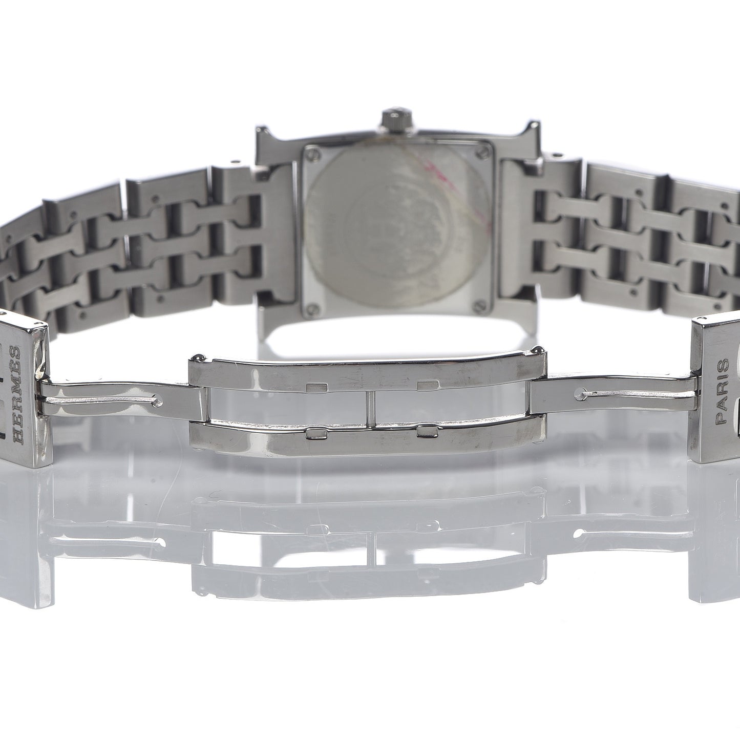 Stainless Steel 21mm Heure H Hour Quartz Watch Orange