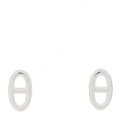 Hermes Sterling Silver TPM Farandole Earrings 1 of 5