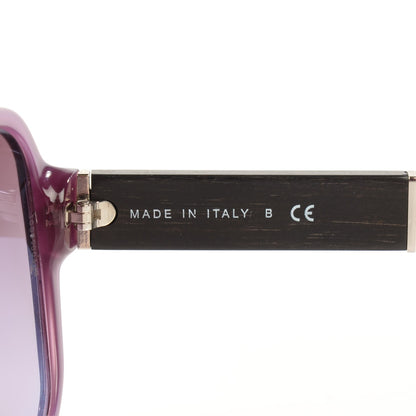 Chanel Wood CC Sunglasses 5198-H-A Purple 5 of 6