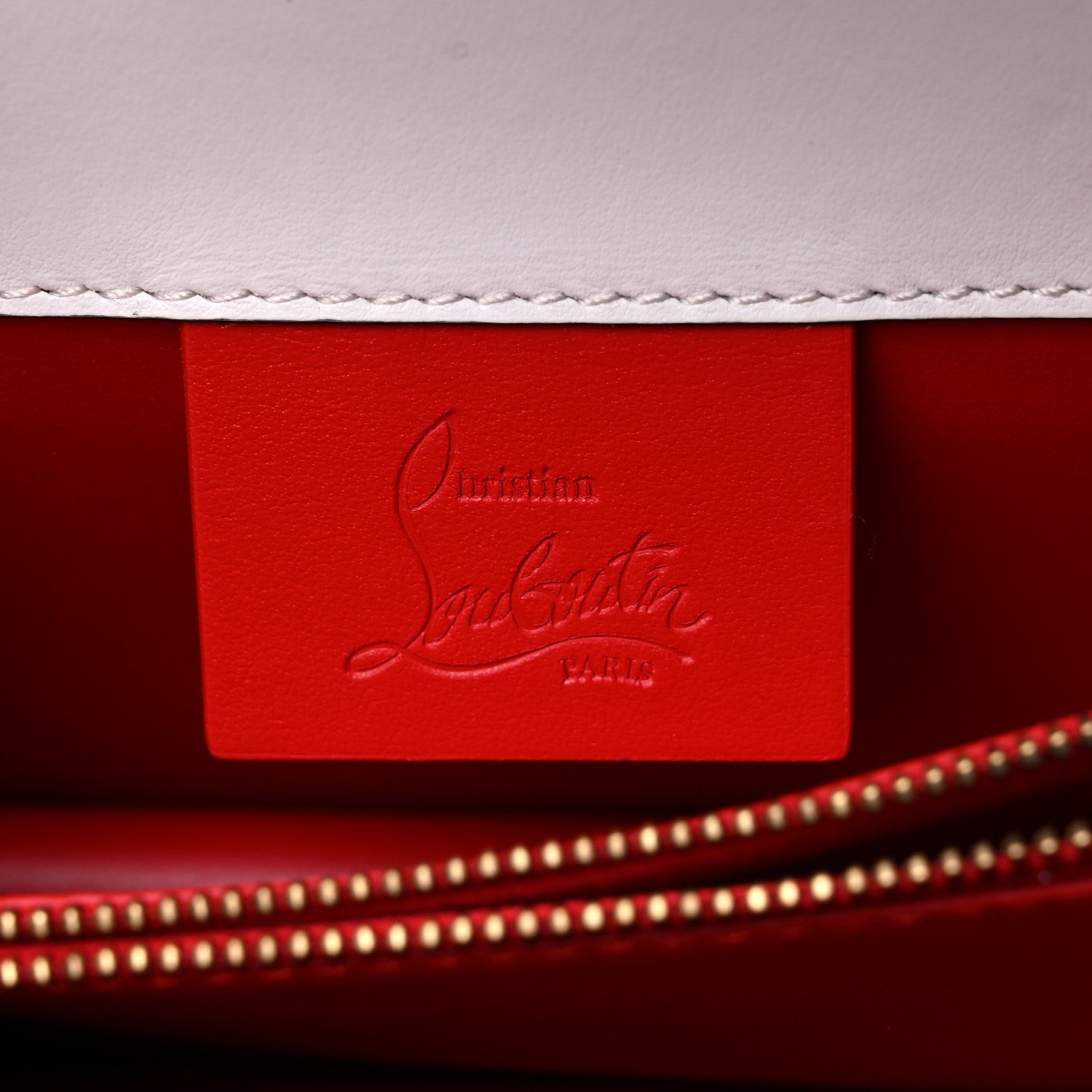Christian Louboutin Glitter Calfskin Elisa Mini Shoulder Bag Multicolor Snow 5 of 11