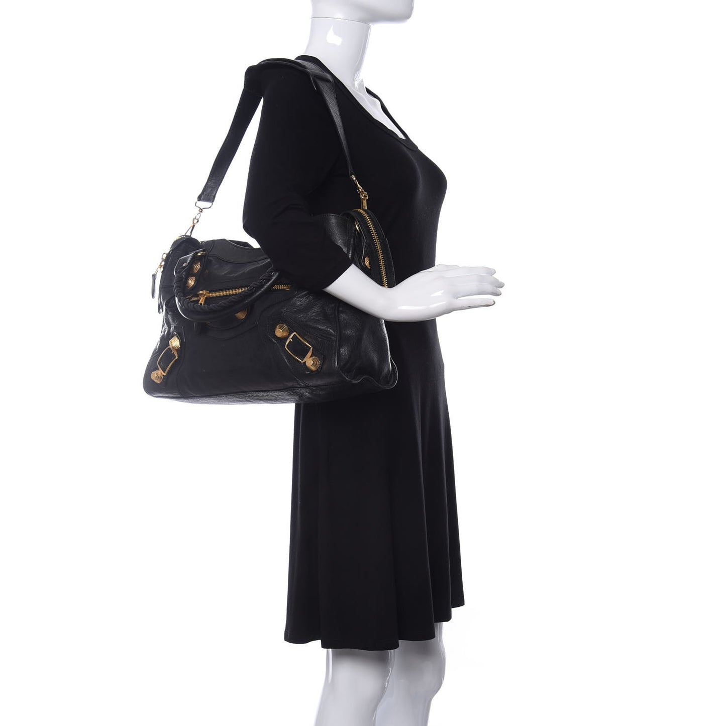 Agneau Giant 21 Gold Hardware City Black