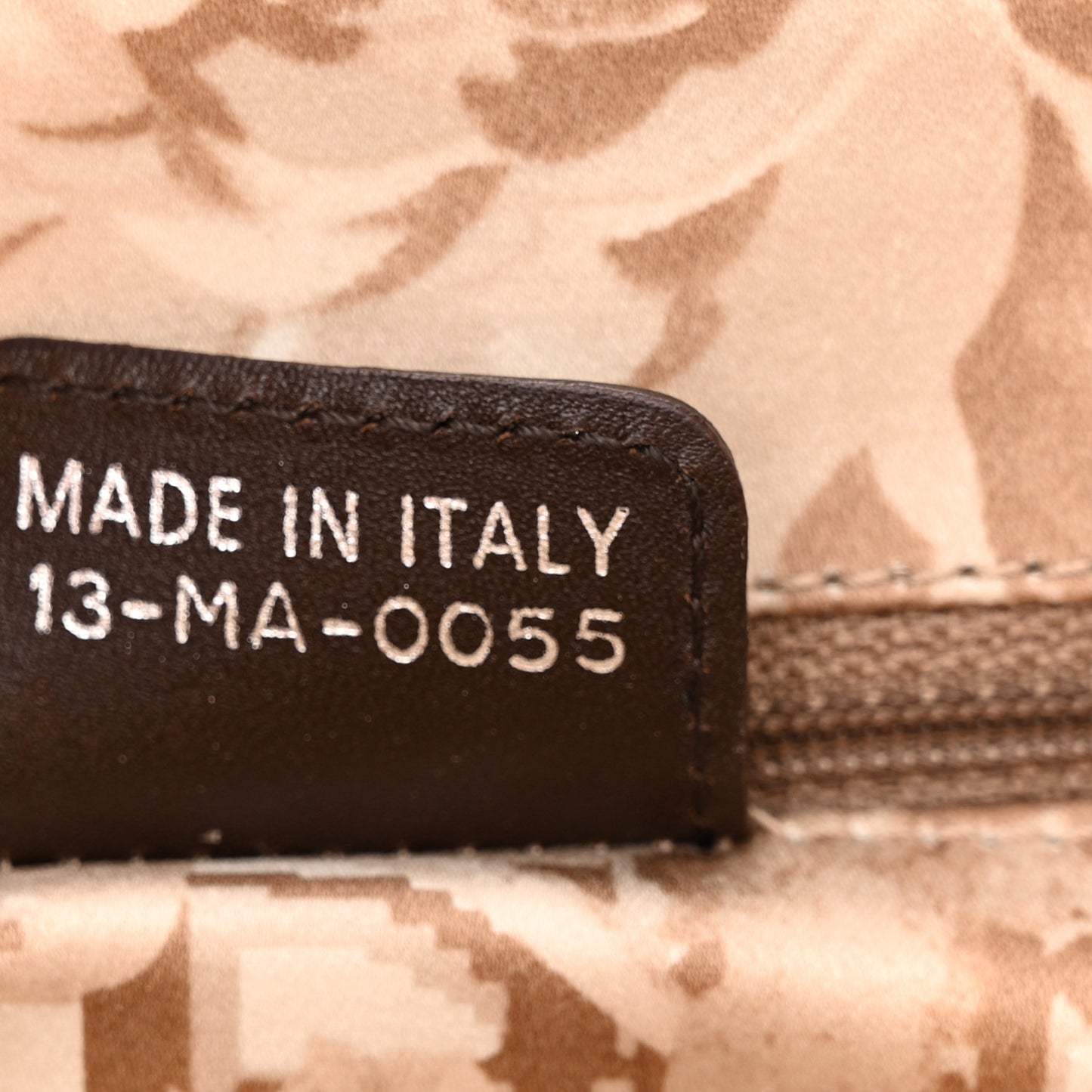 Calfskin Frame Satchel Brown