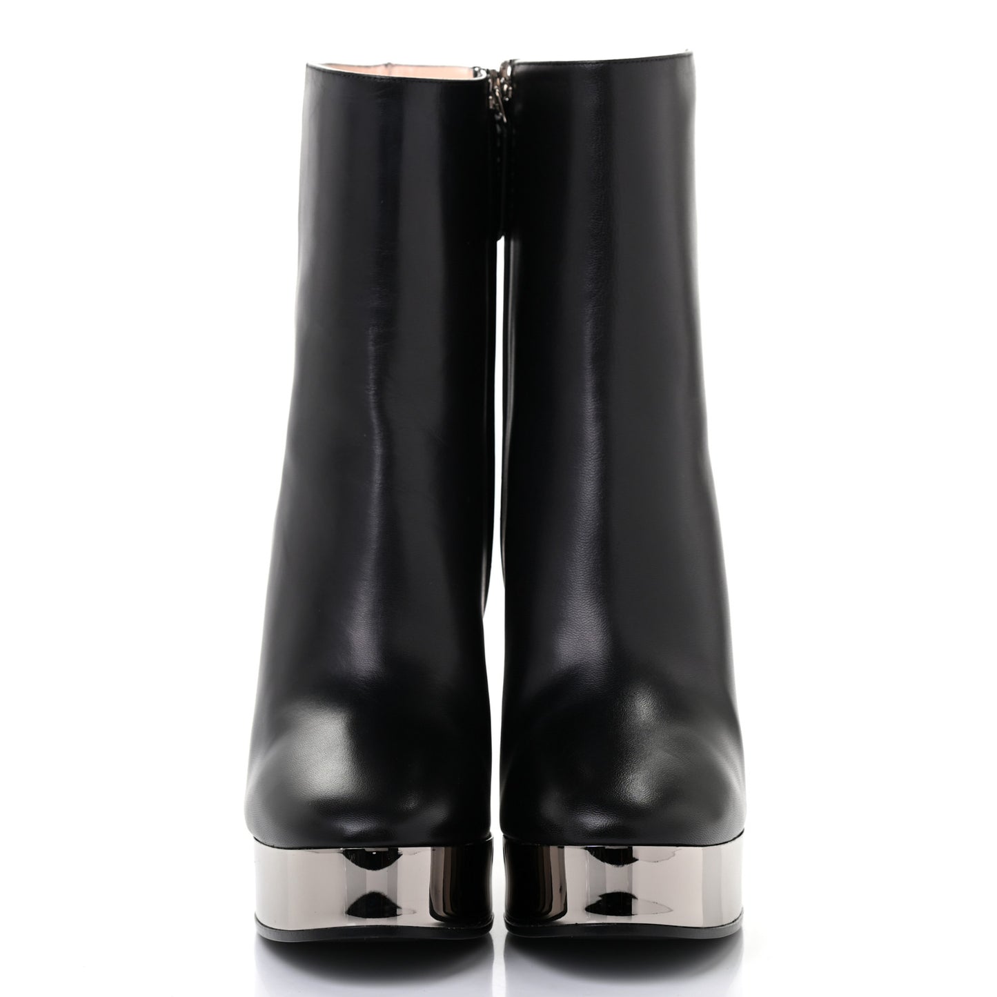 Malaga Kid Chrome Ankle Boots 36.5 Black