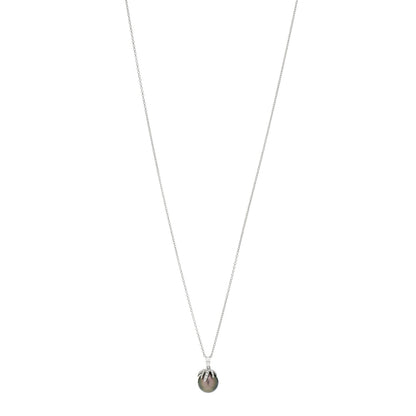 Tiffany Platinum Diamond Tahitian Pearl Fireworks Pendant Necklace 1 of 7