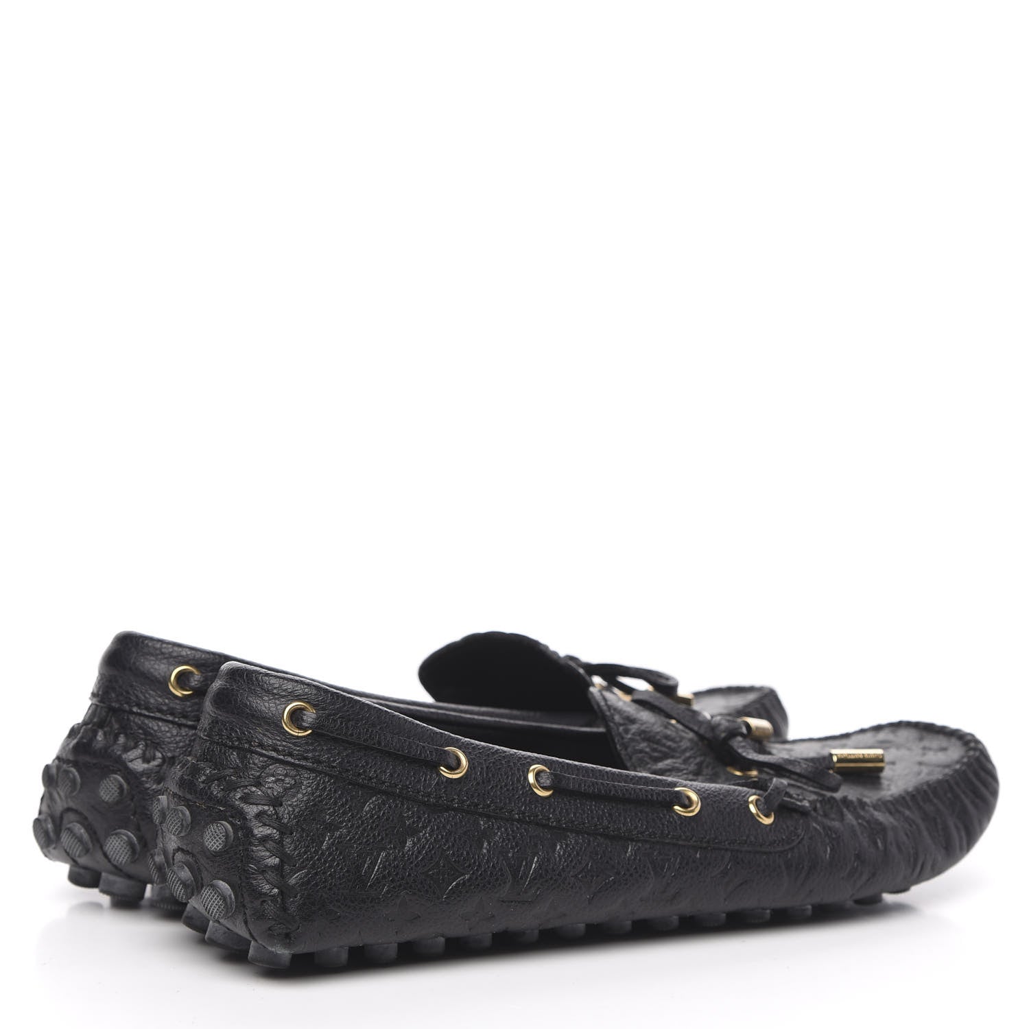 Louis Vuitton Empreinte Gloria Loafers 37.5 Black 4 of 8