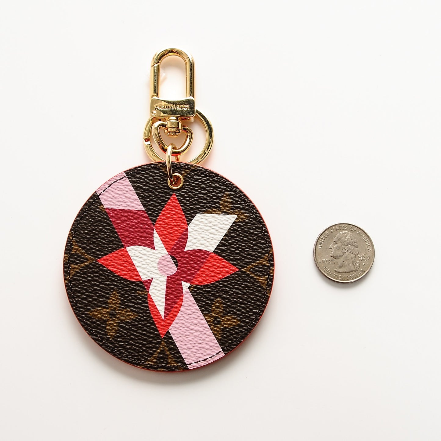 Monogram Illustre Totem Bag Charm Key Holder