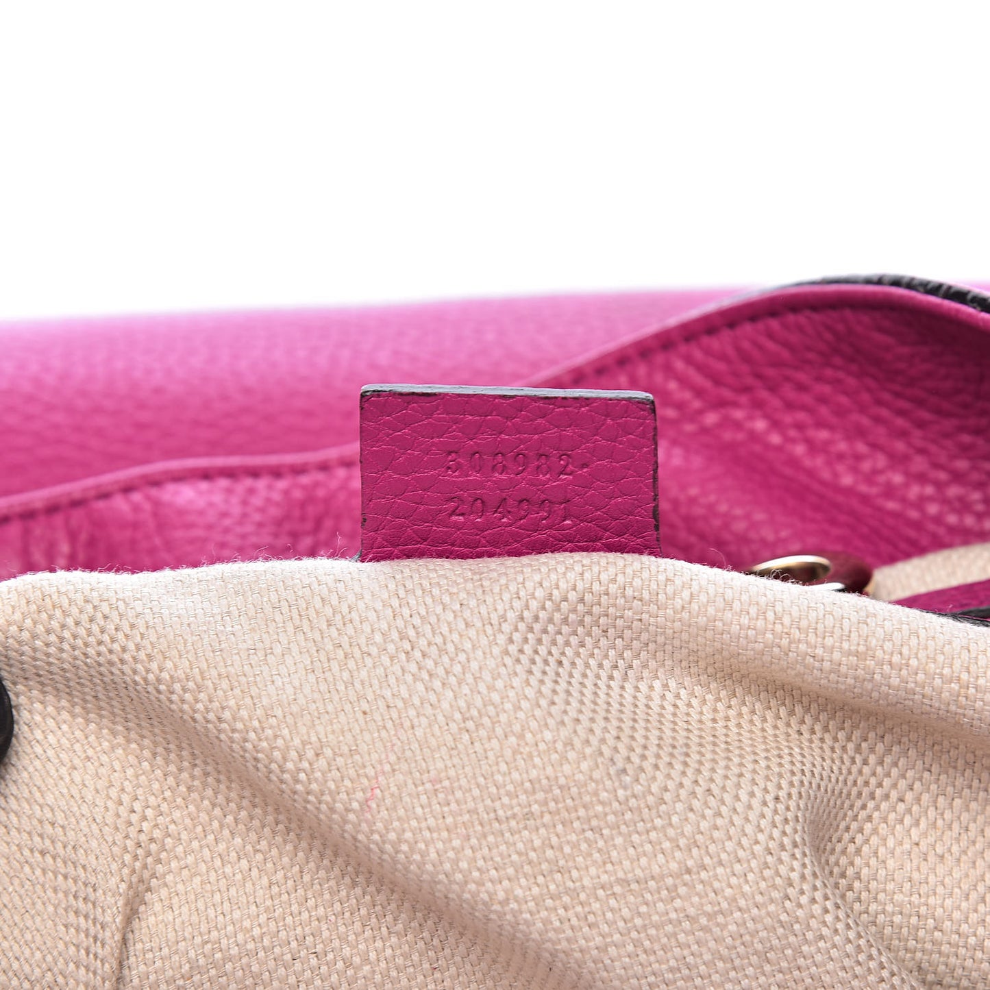 Cellarius Calfskin Medium Soho Chain Shoulder Bag Bright Bouganville
