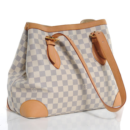 Louis Vuitton Damier Azur Hampstead MM 3 of 7