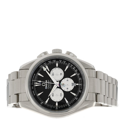 Omega Stainless Steel 42mm Speedmaster Aqua Terra Beijing 2008 Olympic Automatic Watch Black 221.10.42.40.01.001 2 of 5