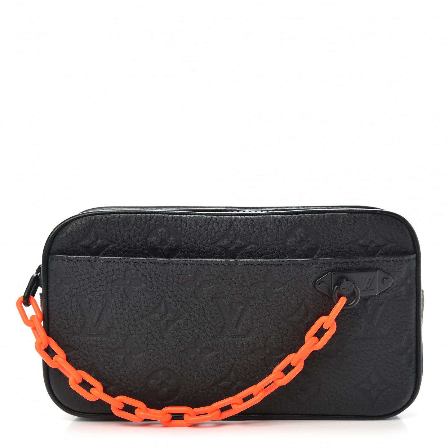 Taurillon Monogram Uniformes Solar Ray Soft Pochette Volga Belt Bag Black