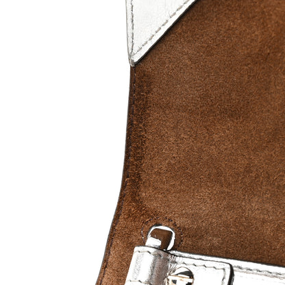 Fendi Vitello Catalan Mirror F is Fendi Small Kan U Shoulder Bag Argento 11 of 20