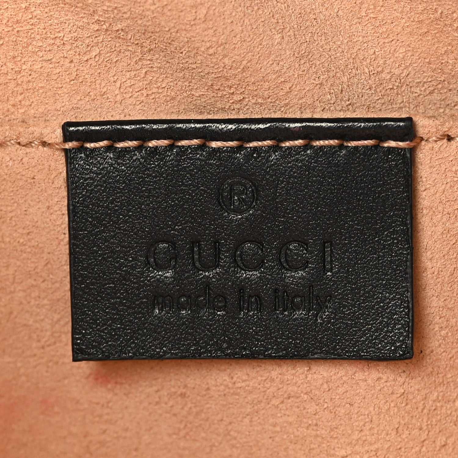 Gucci Calfskin Matelasse GG Marmont Belt Bag 85 34 Black 6 of 11