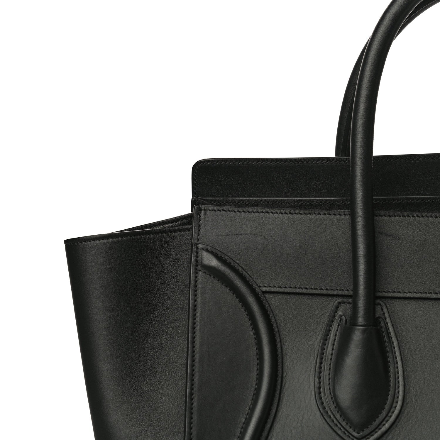 Celine Smooth Calfskin Mini Luggage Black 15 of 17