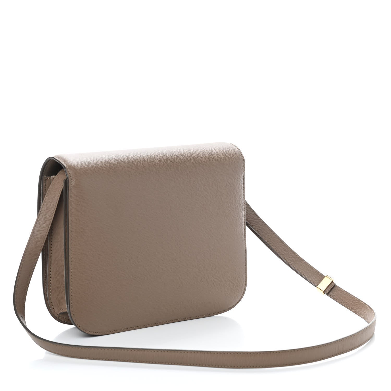 Celine Liege Calfskin Medium Classic Box Flap Bag Taupe 3 of 8
