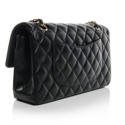 Chanel Lambskin Medium Double Flap Black 3 of 10