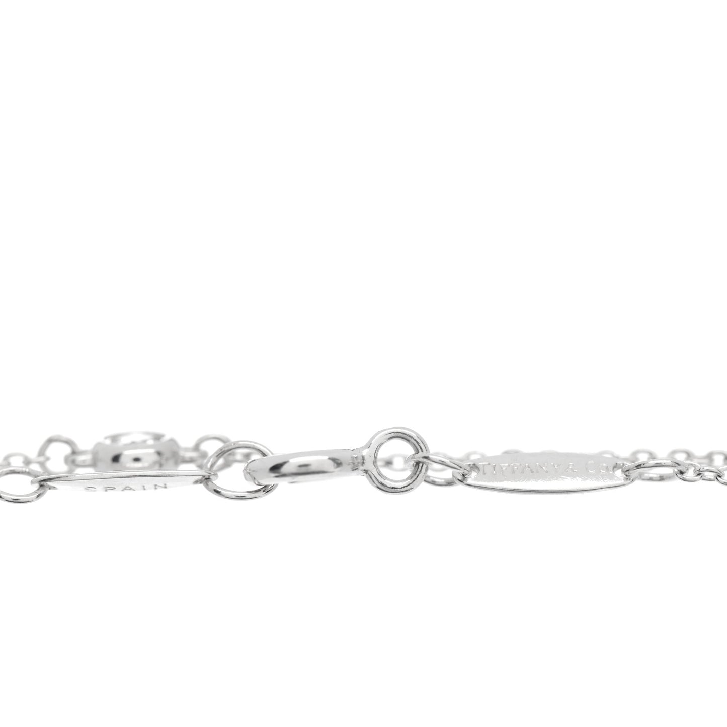 Sterling Silver Diamond .05ct Elsa Peretti Diamonds by the Yard Bracelet