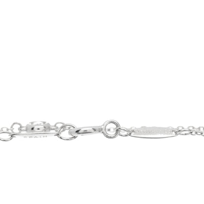 Tiffany Sterling Silver Diamond .05ct Elsa Peretti Diamonds by the Yard Bracelet 4 of 4