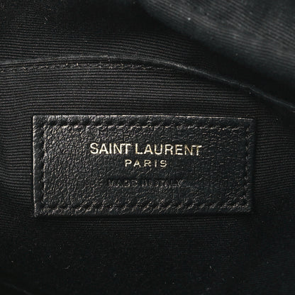 Saint Laurent Calfskin Matelasse Monogram Lou Camera Bag Dark Beige 6 of 12