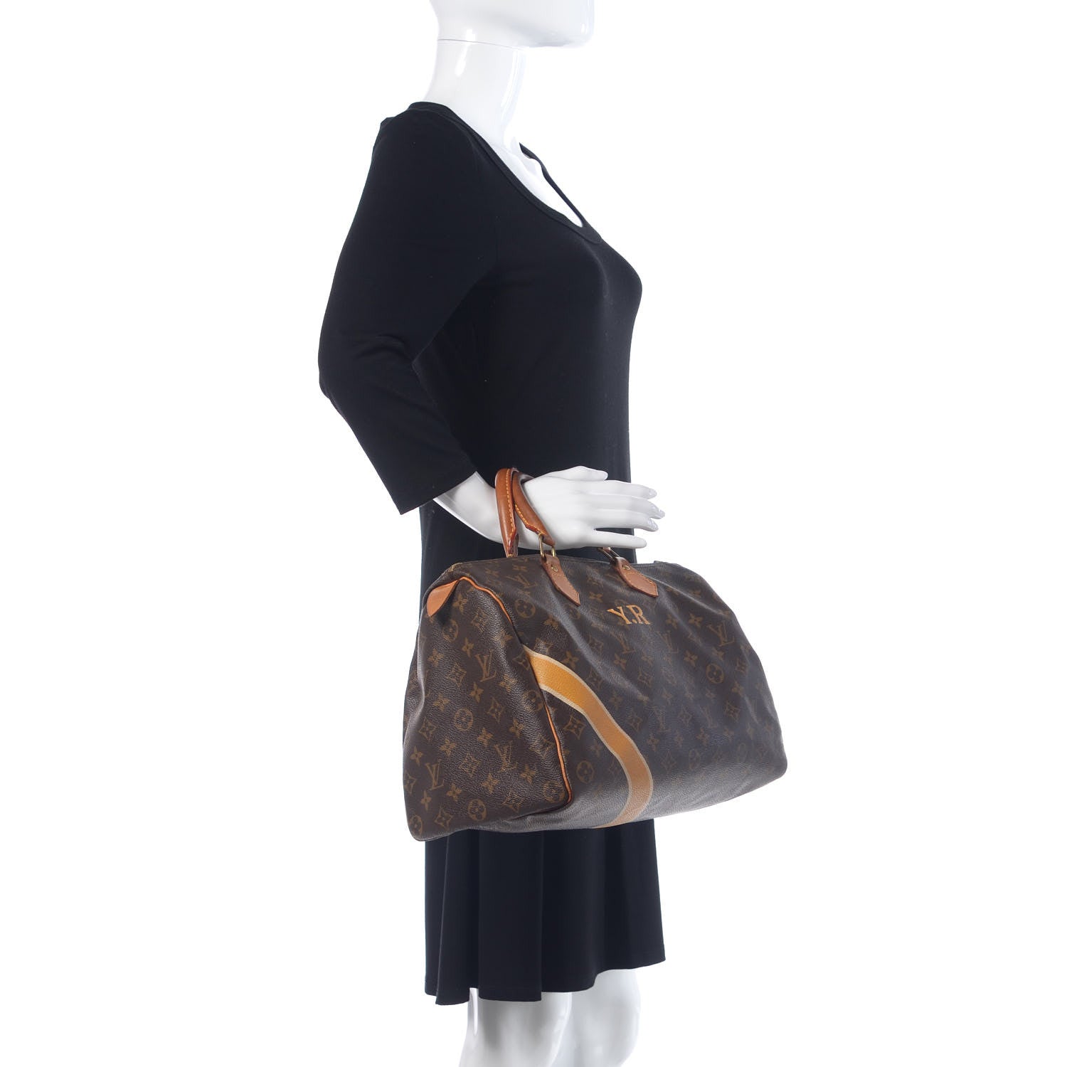 Louis Vuitton Monogram My LV Heritage Speedy 35 Yellow Ivorie 2 of 20