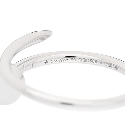 Cartier 18K White Gold Small Juste Un Clou Ring 50 5.25 4 of 5