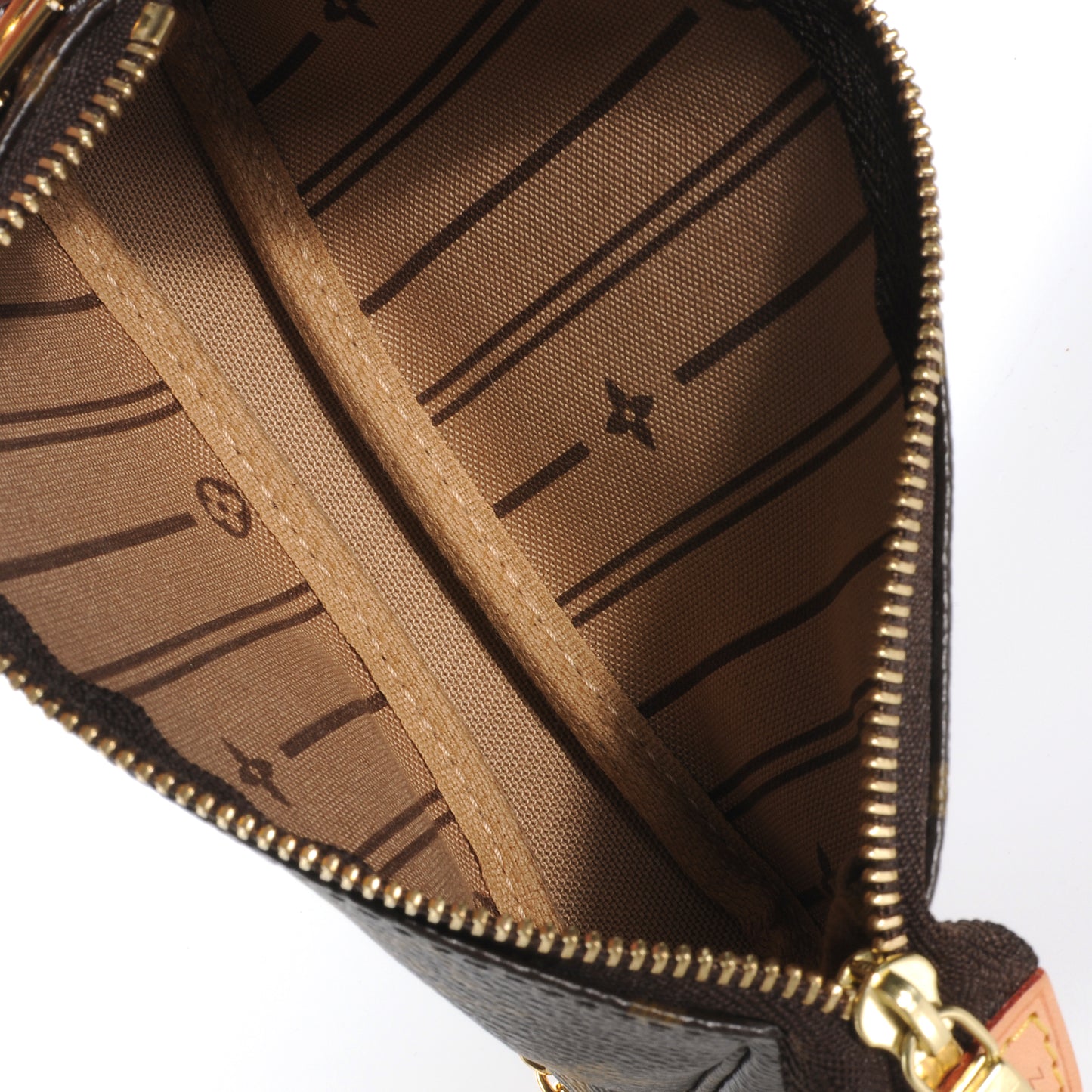 Monogram Complice Trunks and Bags Mini Pochette Accessories Beige