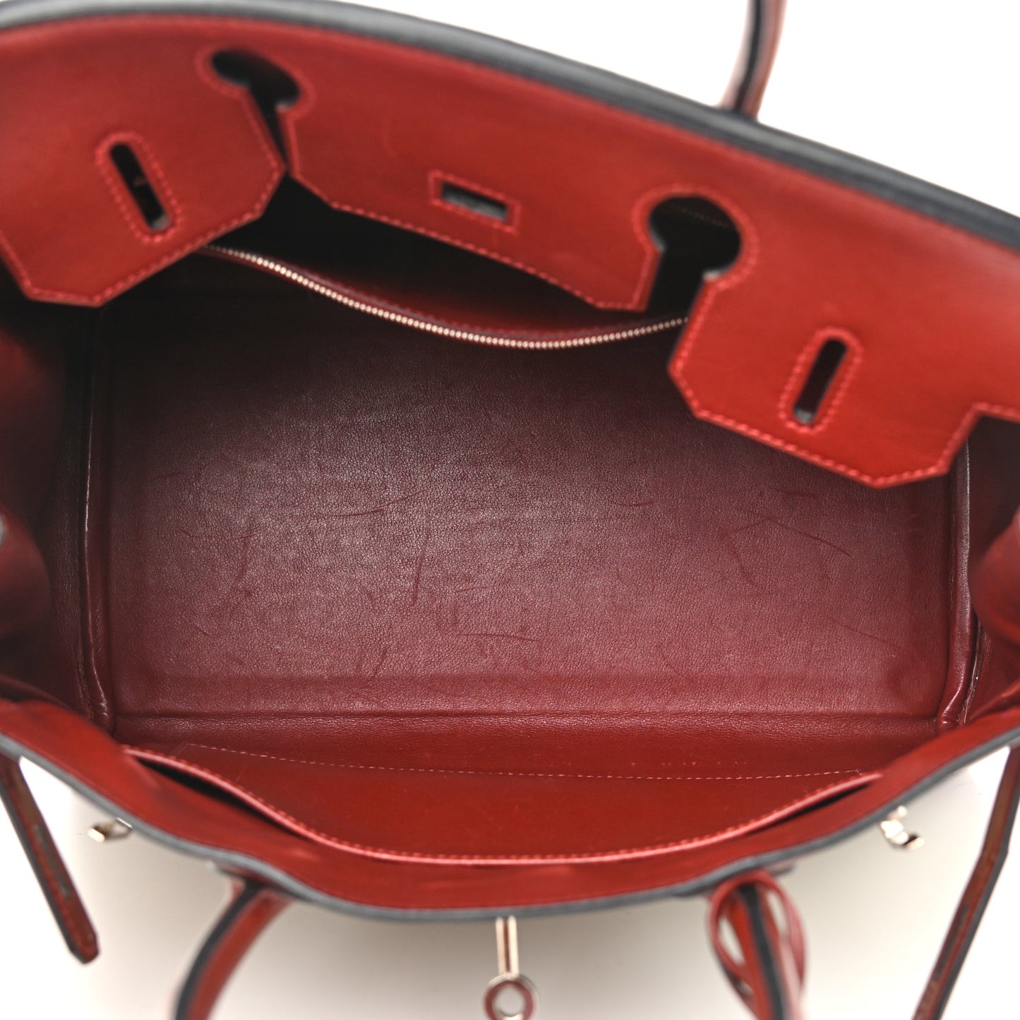 Toile Swift Birkin 30 Rouge H