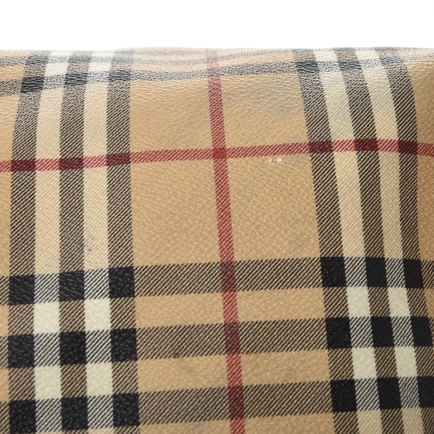 Haymarket Check Duffle Bag Dark Brown