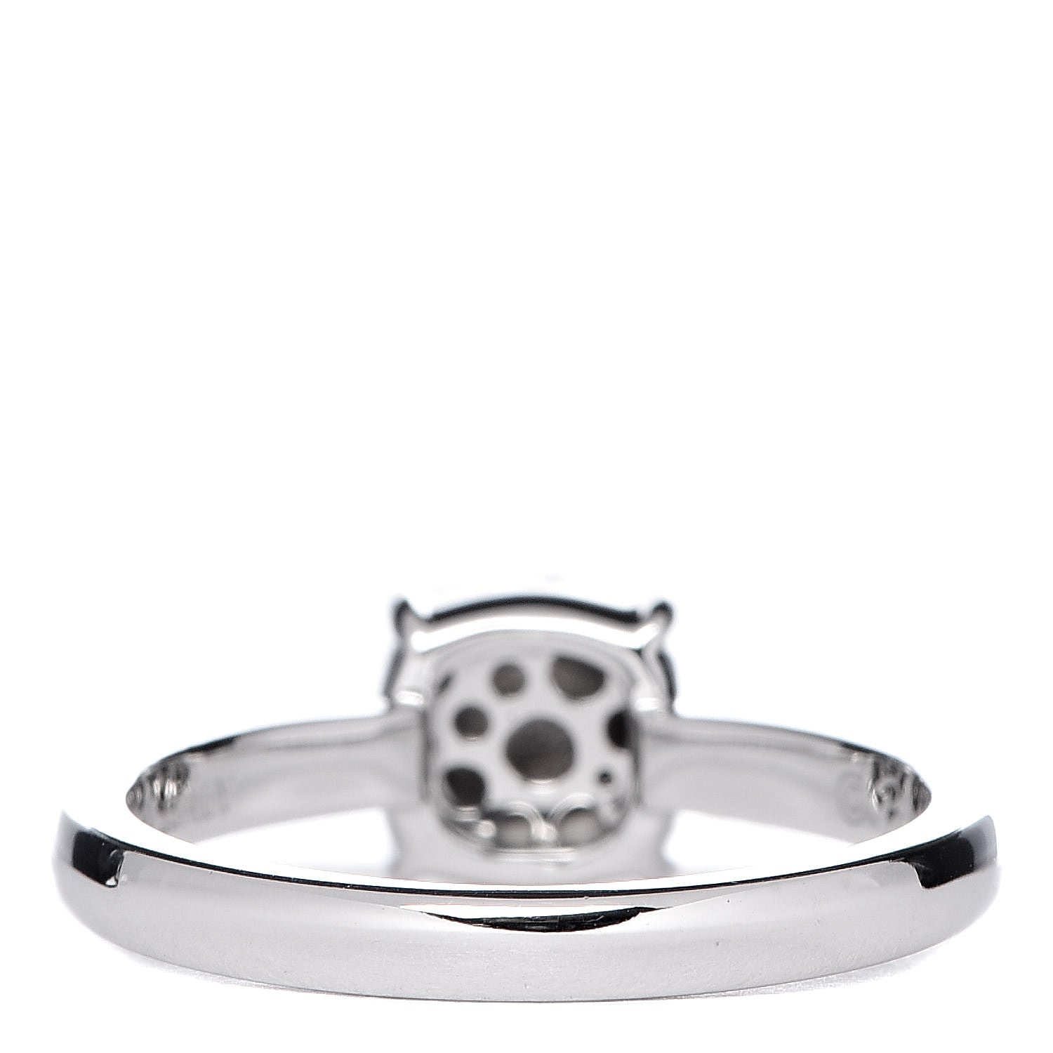 Tiffany 18K White Gold Diamond 7mm Paloma Picasso Sugar Stacks Ring 54 7 4 of 6