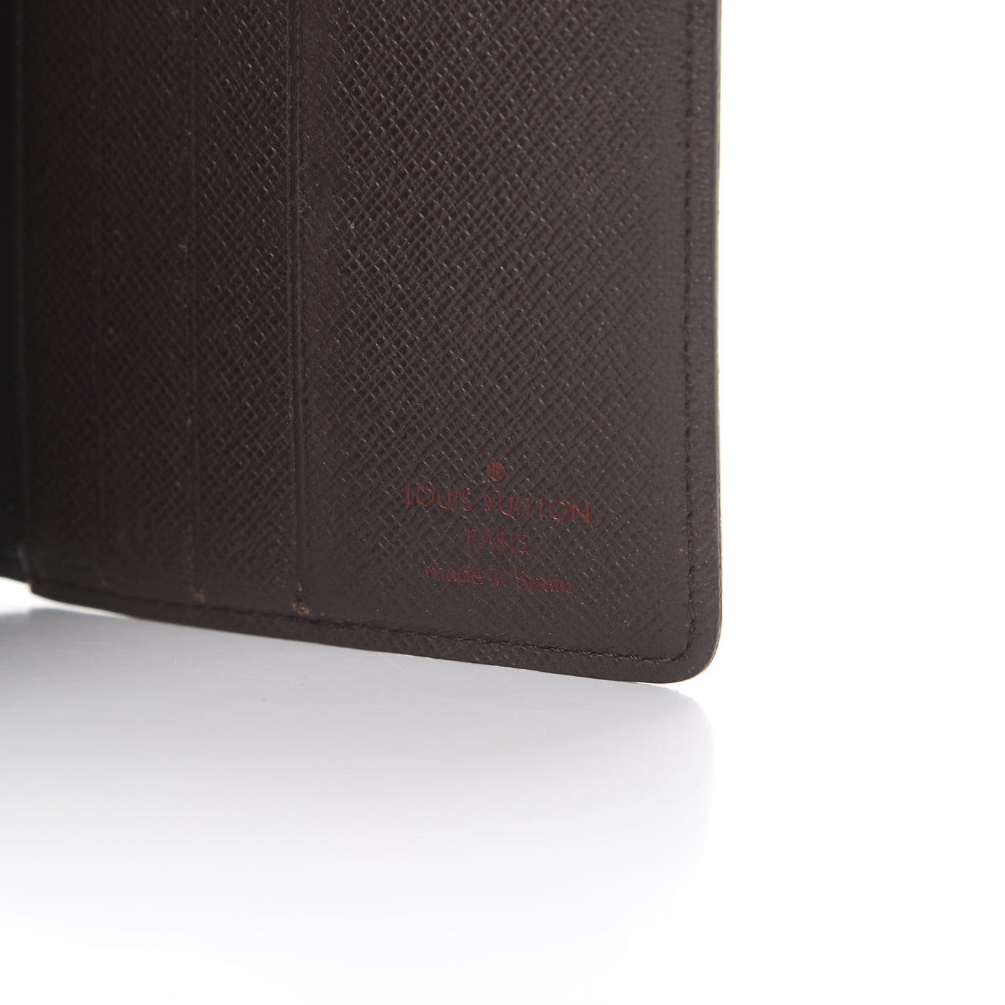 Damier Ebene Porte-Billets 6 Card Bi-Fold Wallet