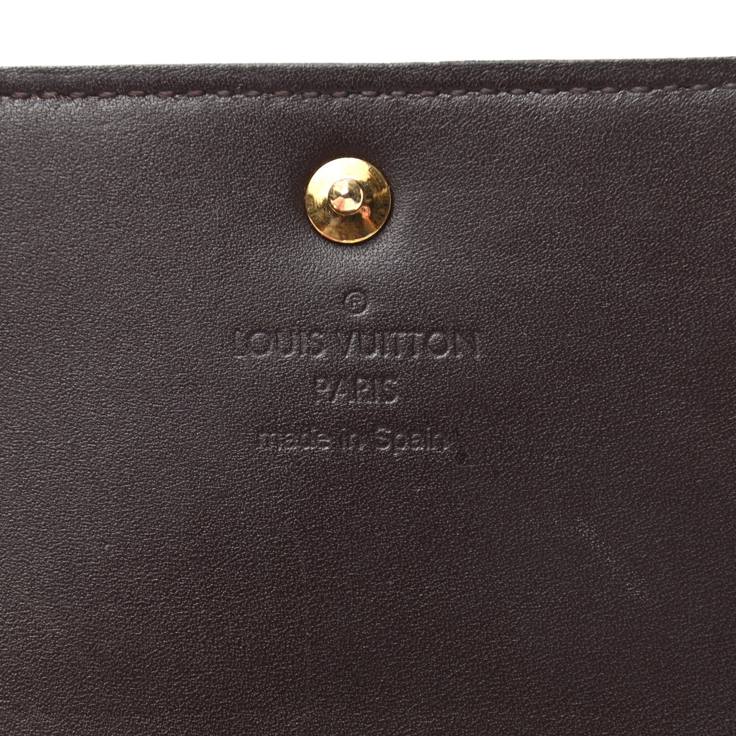 Vernis Business Card Holder Amarante