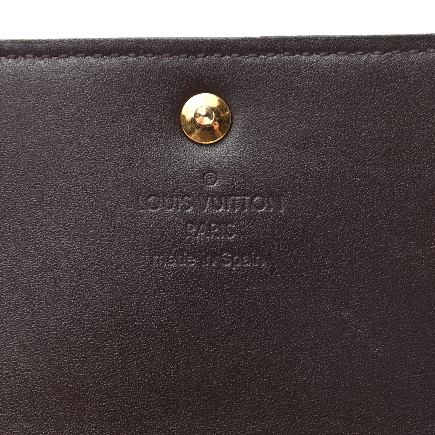 Louis Vuitton Vernis Business Card Holder Amarante 6 of 6