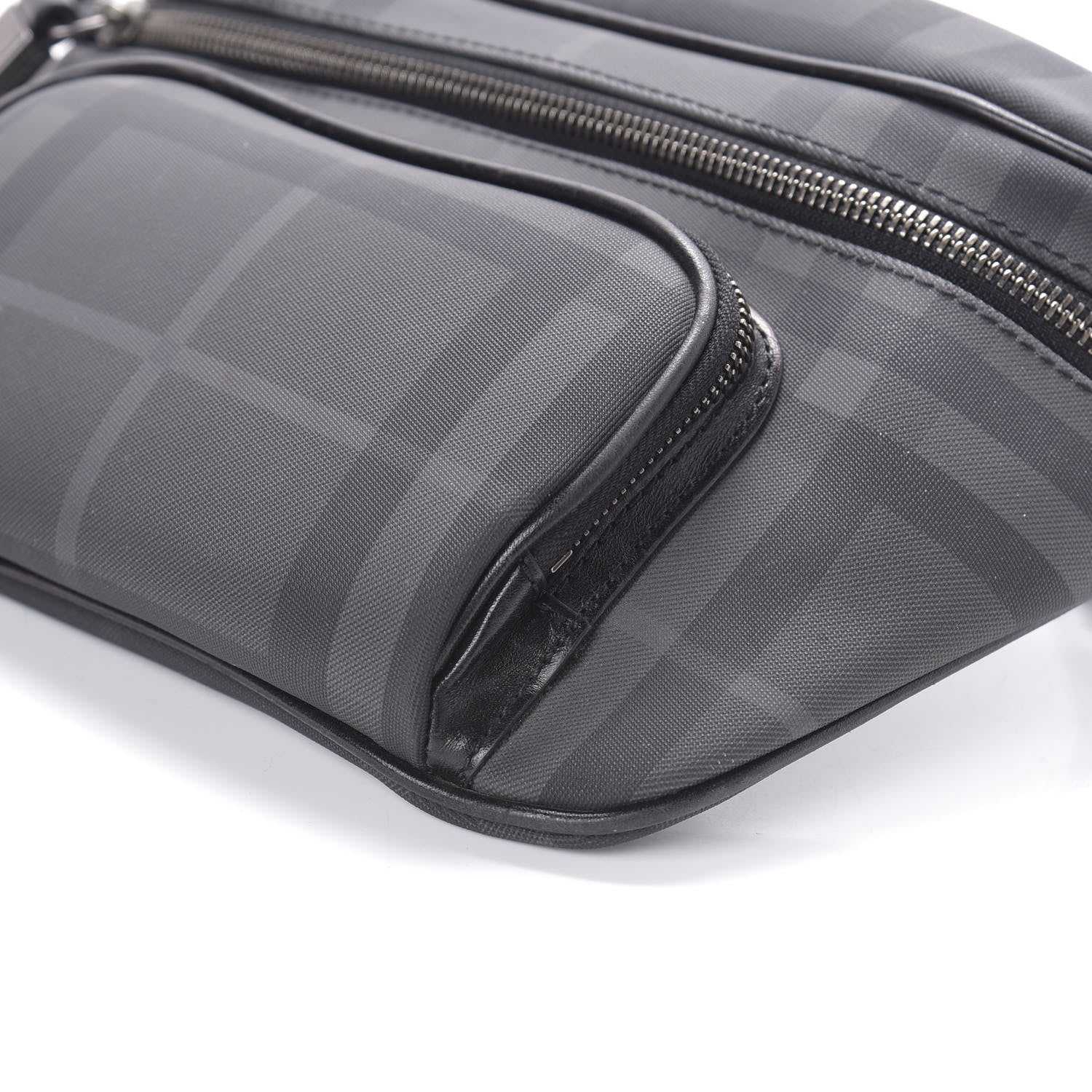 Burberry London Check Bum Bag Dark Charcoal 8 of 8