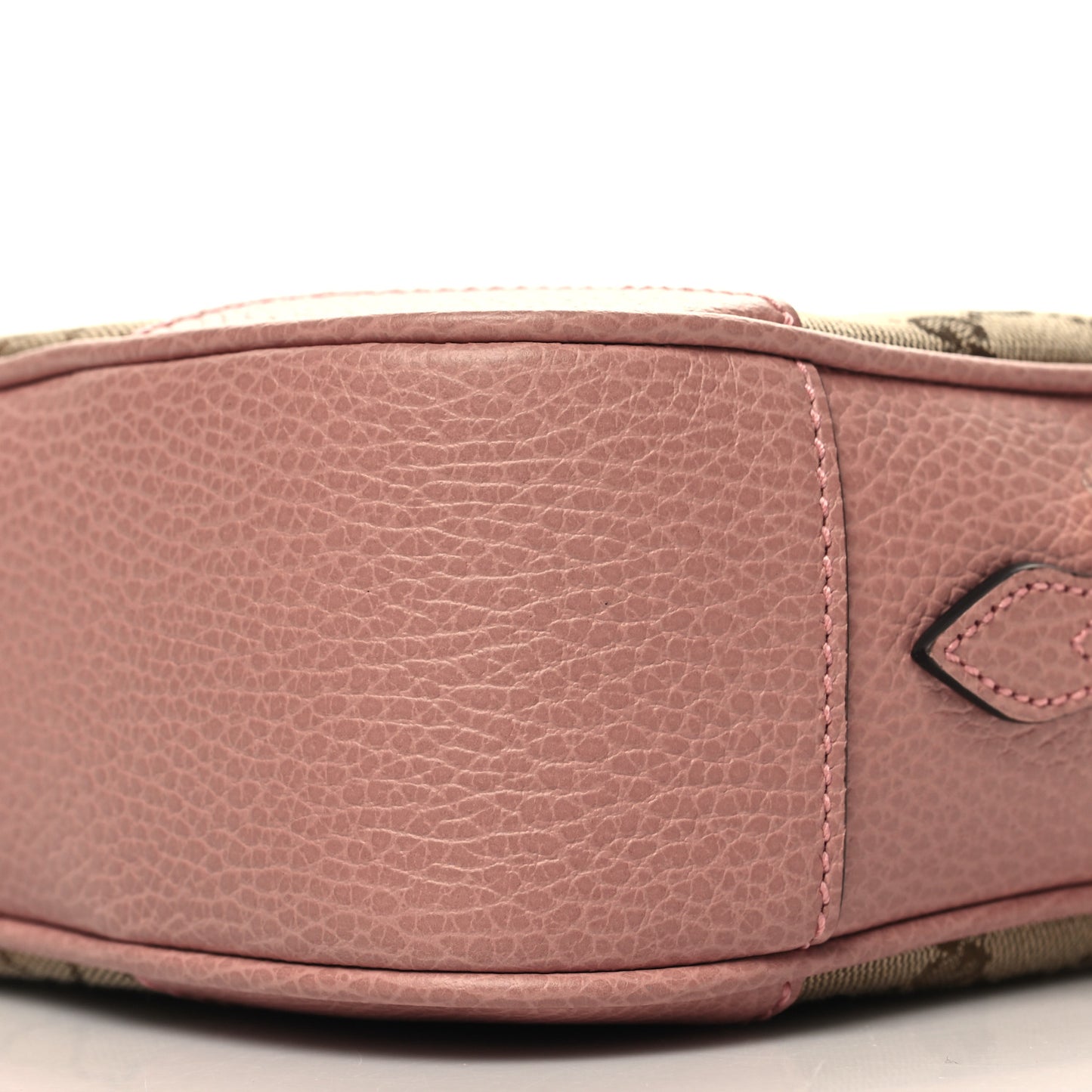Monogram Mini Bree Messenger Bag Beige Soft Pink