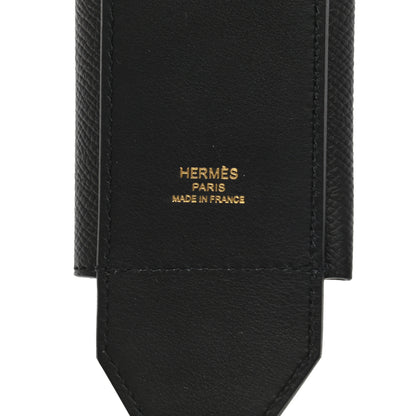 Hermes Swift Epsom Pocket Kelly Shoulder Strap Black 3 of 5