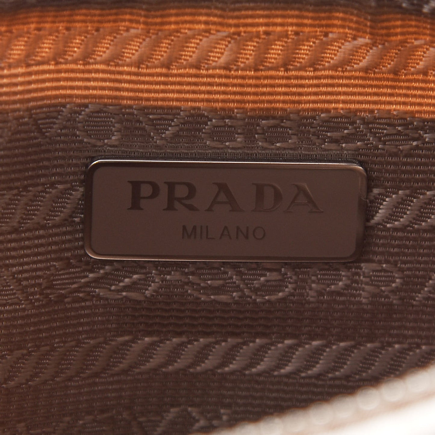 Re-Nylon Saffiano Mini Re-Edition 2005 Bag Cammeo