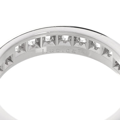 Tiffany Platinum Diamond .92ctw Lucida Eternity Band Ring 49 5 4 of 5