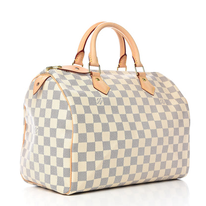 Louis Vuitton Damier Azur Speedy 30 3 of 11