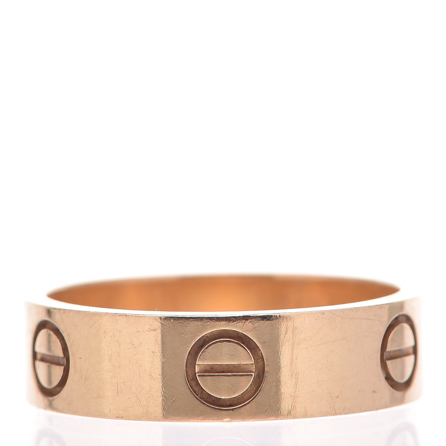 18K Yellow Gold 5.5mm LOVE Ring 57 8