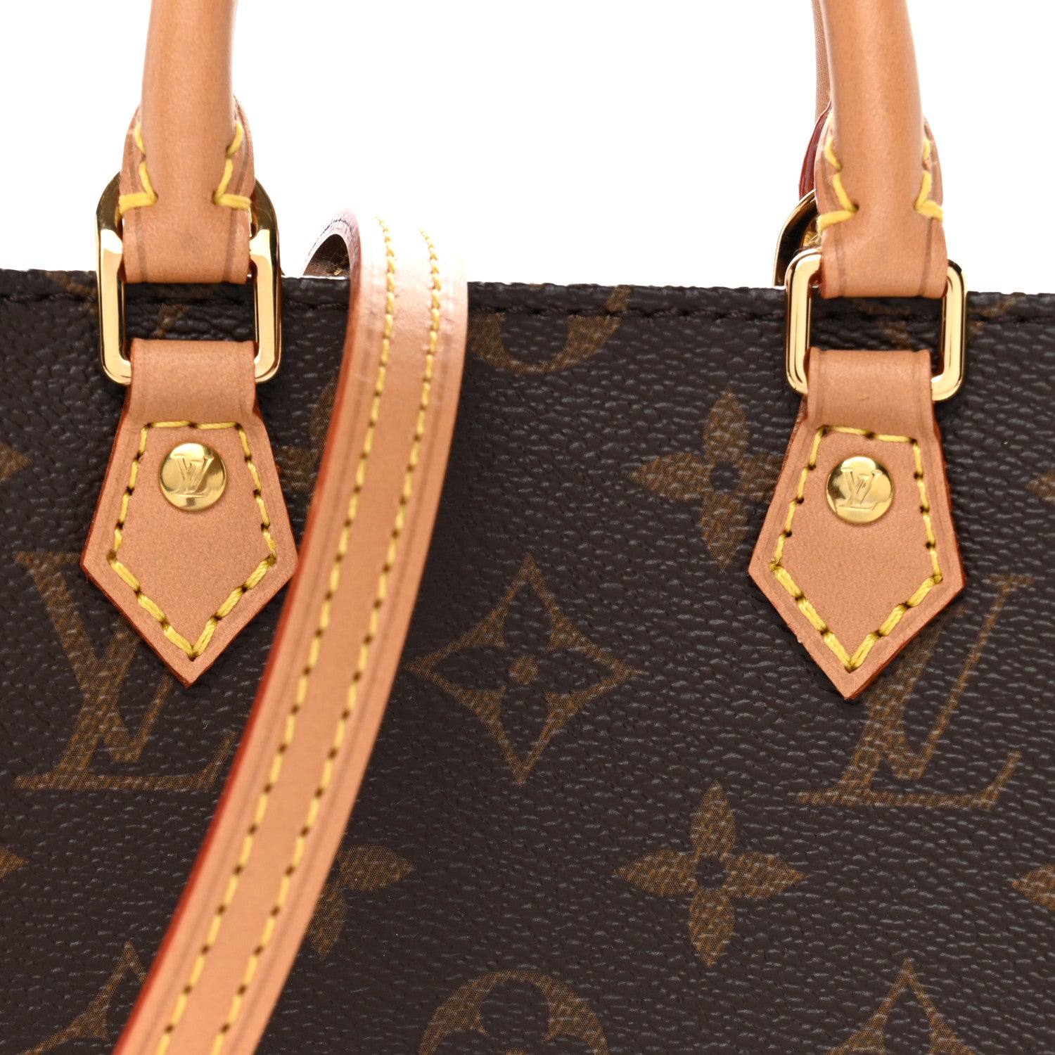 Louis Vuitton Monogram Petit Sac Plat 7 of 9
