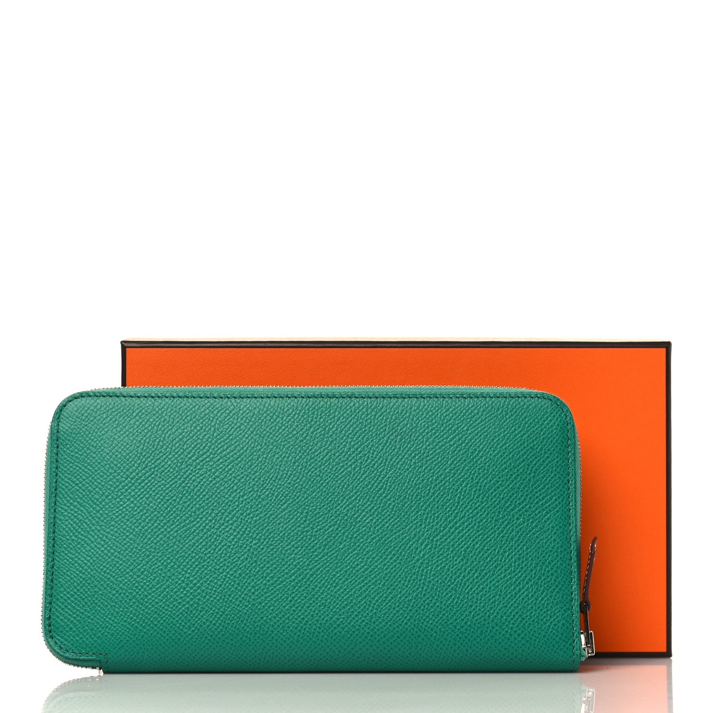 Epsom Silk'In Wallet Vert Jade