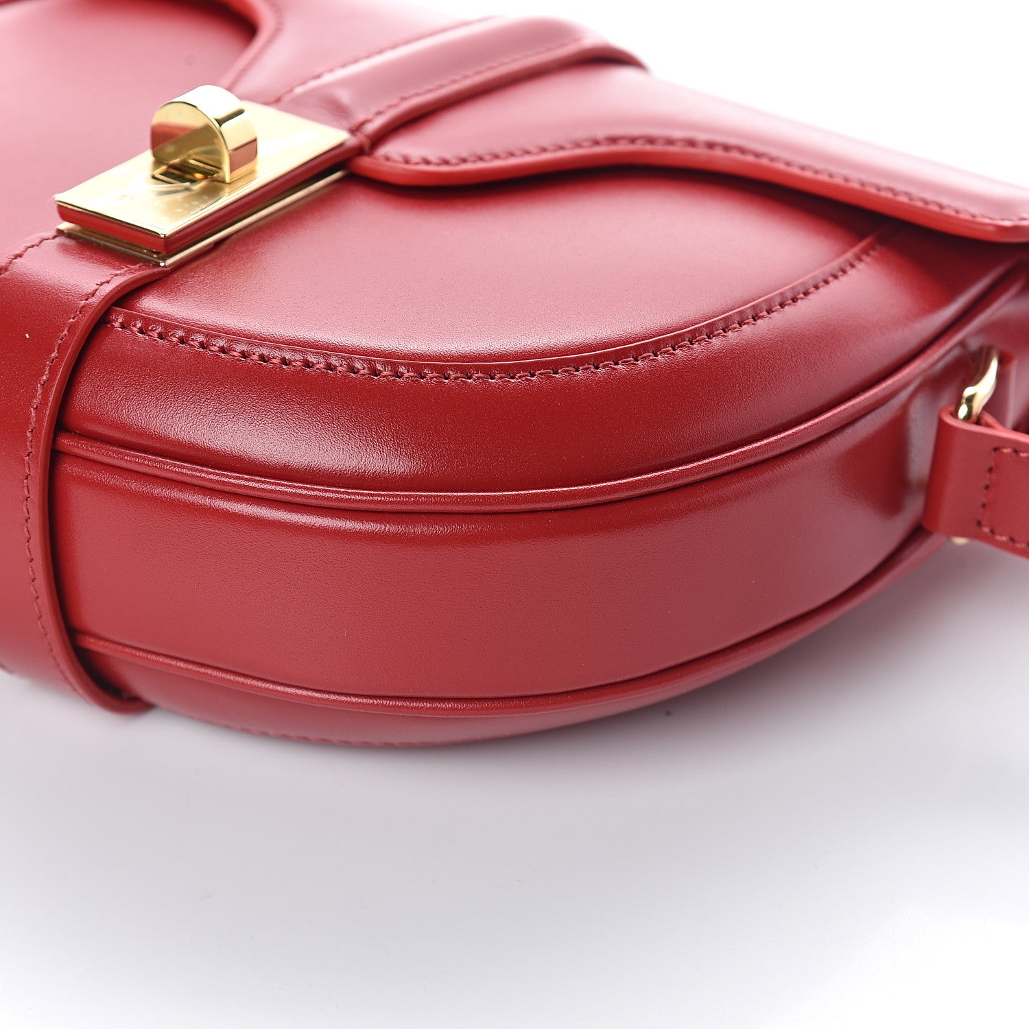 Celine Satinated Calfskin Besace Small 16 Red 8 of 8