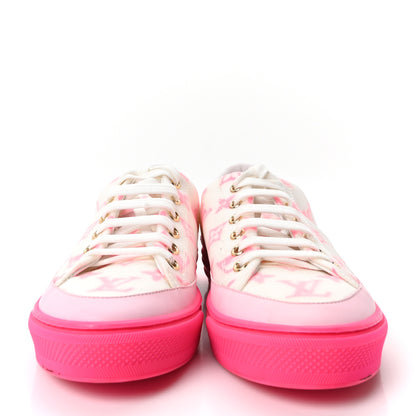 Louis Vuitton Technical Fabric Monogram Stellar Sneakers 37 Rose Pop 3 of 9