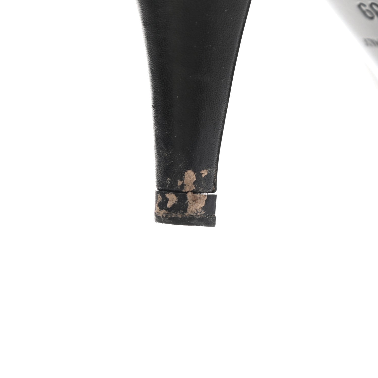 Chanel Calfskin CC Cap Toe Chain Pumps 39 Black 9 of 11