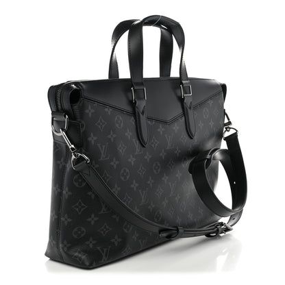 Louis Vuitton Monogram Eclipse Explorer Briefcase 3 of 10