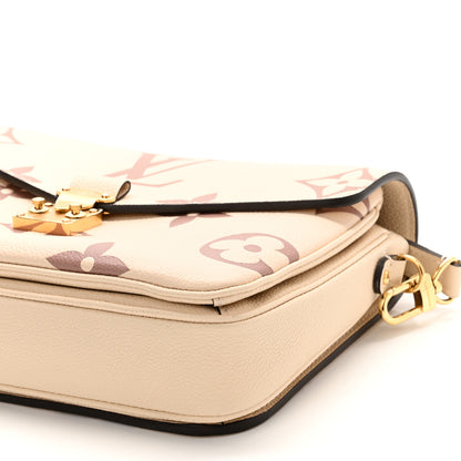 Louis Vuitton Empreinte Monogram Giant Pochette Metis Creme Bois De Rose 9 of 9