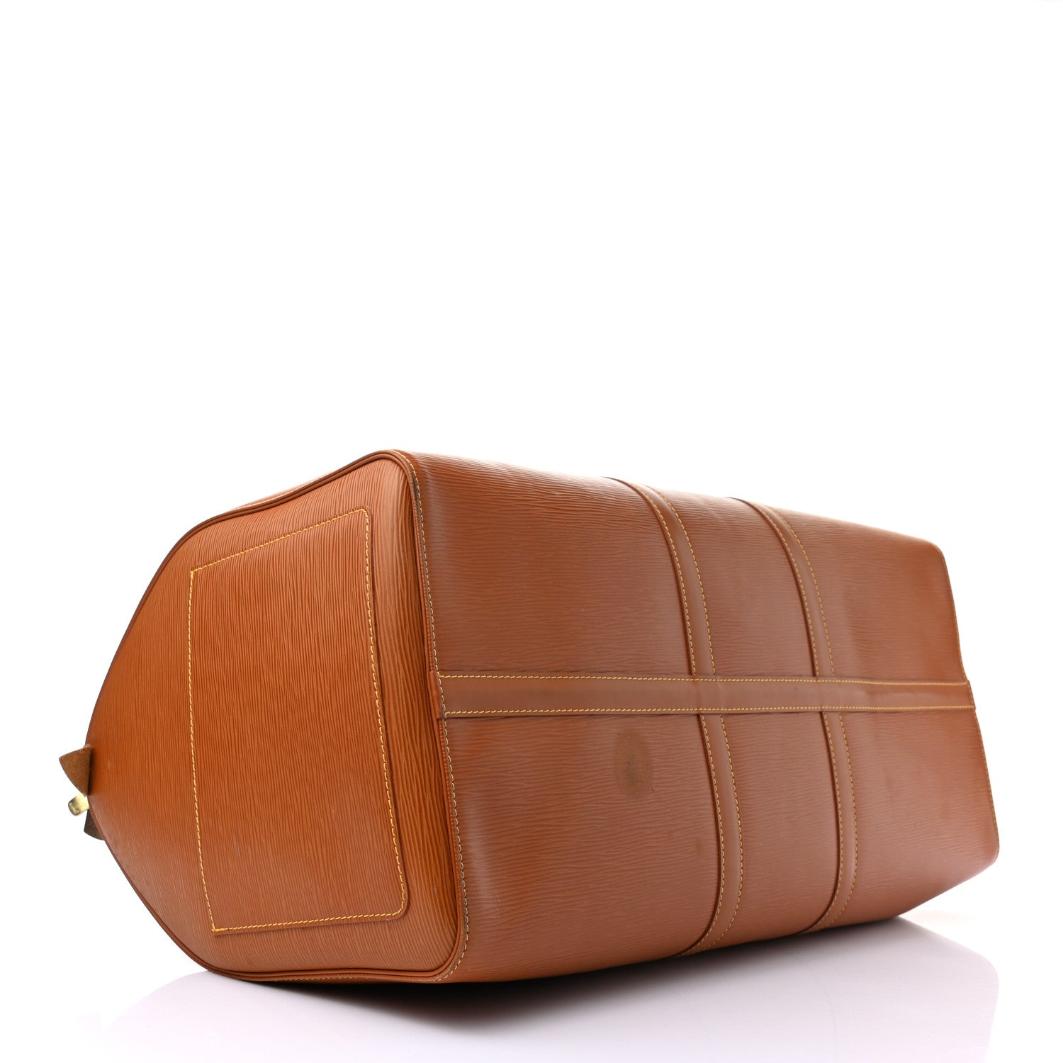 Louis Vuitton Epi Keepall 55 Cipango 4 of 10